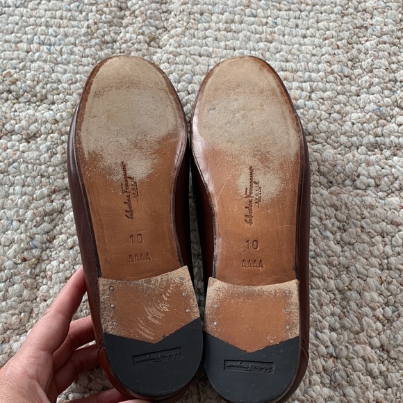 Salvatore Ferragamo Two Toned Flats - Picture 9 of 12